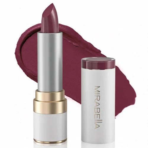 Vista 9 de Mirabella Sealed with a Kiss - Lápiz labial hidratante de cobertura completa, ricamente pigmentado, ultra cremoso, hidratante y a base de minerales