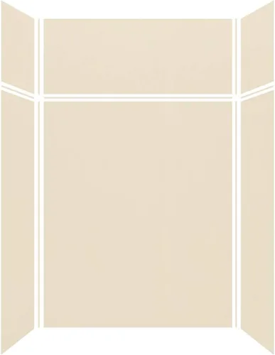 Vista 44 de Transolid EWKX363696-41 Expressions - Kit de pared de ducha de 6 paneles con extensión, 36 pulgadas de largo x 36 pulgadas de ancho x 96 pulgadas