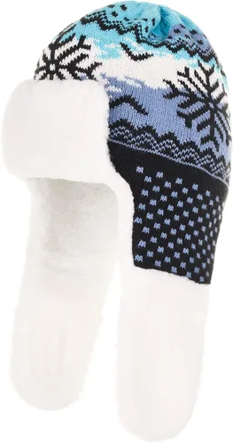 Vista 7 de Sombrero de trampero de invierno para mujer, divertido sombrero Ushanka con orejeras