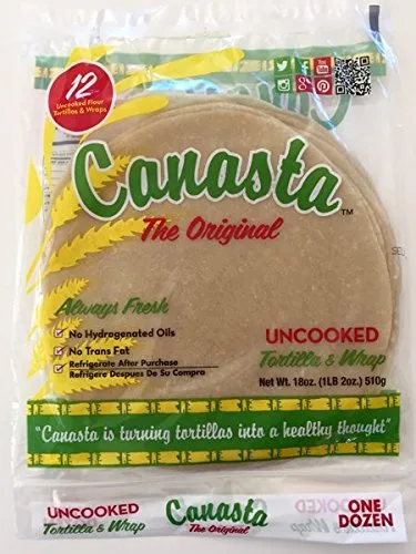 Vista 2 de Canasta Tortilla sin cocer con manteca de cerdo (etiqueta verde)