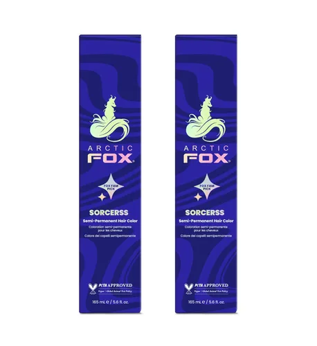 Vista 74 de Arctic Fox Tinte semipermanente para el cabello Apricot Anarchy, vegano, sin crueldad, sin amoníaco, 5.6 onzas líquidas