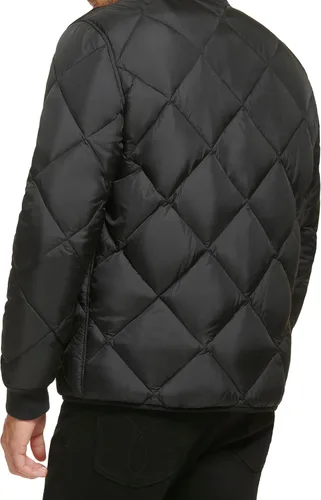 Vista 3 de Calvin Klein Chaqueta acolchada reversible con diamantes para hombre