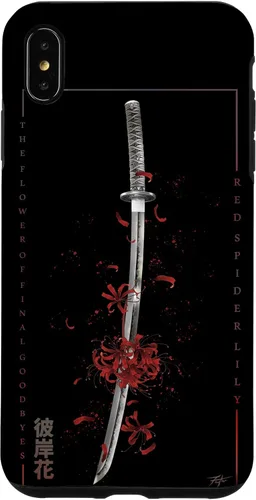 Vista 11 de Higanbana o Spider Lily con anime Samurai Sword - Carcasa estética para iPhone 17