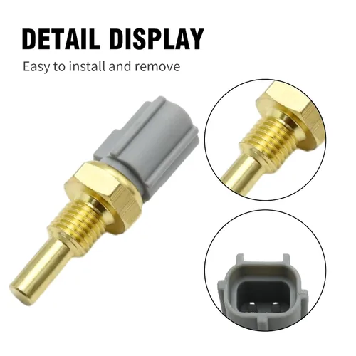 Vista 4 de MDEOOSKY 89422-20010 Reemplazo del sensor de temperatura del refrigerante del motor para Toyota 4Runner Ford Aspire Geo Metro Lexus ES250 Mazda 626