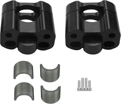 Vista 8 de Abrazaderas de mango para manillar de motocicleta, soporte de barra de grasa elevadora, 1.102 in, 1 1/8 pulgadas, universal CNC para EXC SX CRF YZF