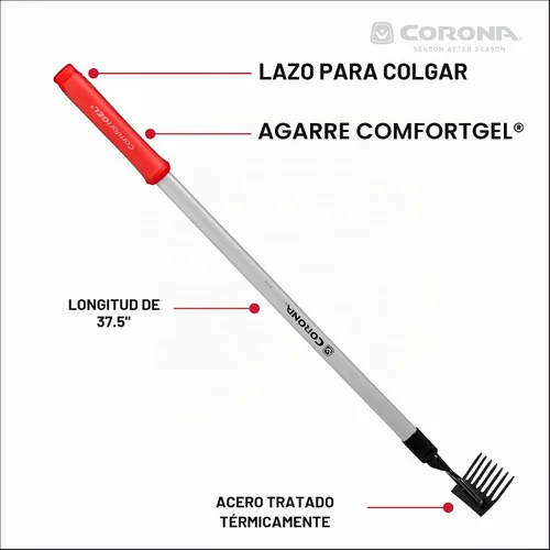Vista 7 de Corona GT 3234 Alcance 7-Tine Extended Rake, Desconocido