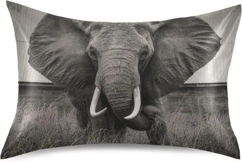 Vista 13 de Blueangle Bear Panda - Funda de almohada de satén para cabello y piel, tamaño estándar (20 x 26 pulgadas), fundas de almohada de satén con cierre