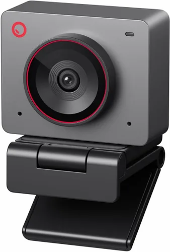 Vista 11 de OBSBOT Meet 2-4K Cámara web para PC con sensor de 1/2", encuadre y enfoque automático con IA, modo belleza, ligera, control por gestos, HDR