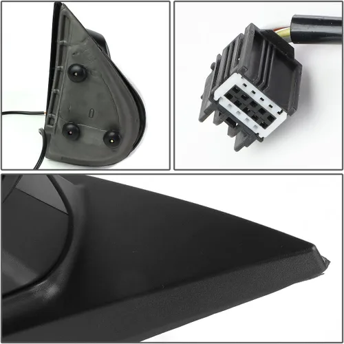 Vista 7 de DNA Motoring OEM-MR-GM1320325 - Espejo retrovisor lateral izquierdo y conductor+calefactado [compatible con Silverado/Sierra 07-14]