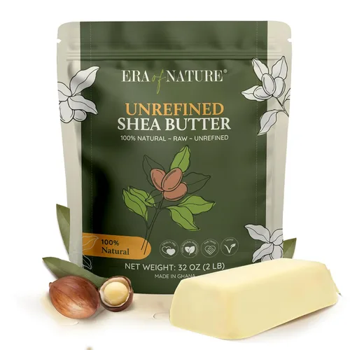 Vista 13 de Era of Nature Manteca de Cacao Cruda – 100% Pura y Sin Refinar, Cacao Prensado en Frío – Para Cuidado de la Piel y del Cabello DIY – Hidratación