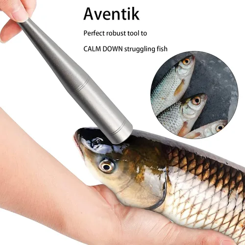 Vista 3 de Aventik Sacerdote de pesca duradera herramienta perfecta para calmar a los peces en dificultad, robusto, sacerdote de pesca con mosca