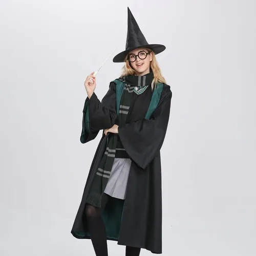 Vista 7 de Wizards Costume for Kids and Adults Halloween Role Play