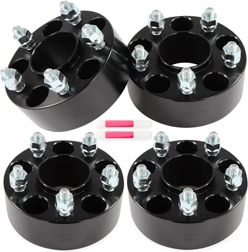 Vista 13 de SCITOO 2 adaptadores espaciadores de rueda de 4 LUG de 1 pulgada de 4 x 4 a 4 x 156 con pernos de 10 x 1.25 64CB compatibles con Scrambler 500