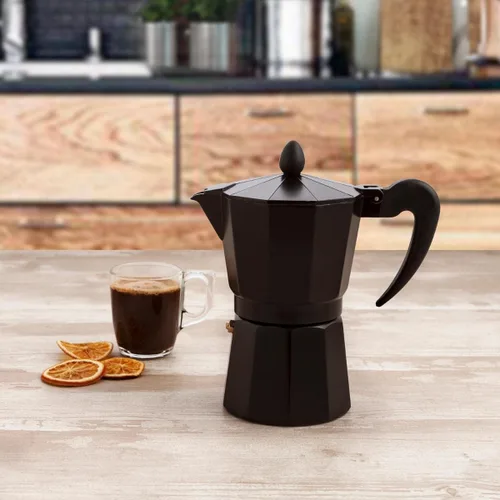 Vista 2 de Quid Cafetera de inducción negra 3 tazas