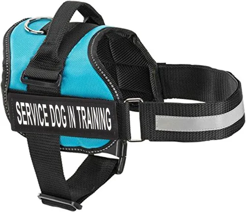 Vista 15 de Industrial Puppy Arnés de chaleco de entrenamiento para perro de servicio, XXXS 11.5-13 pulgadas, rojo Rojo Brillante