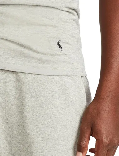 Vista 6 de RALPH LAUREN - Camisetas de algodón ajustadas para hombre, paquete de 3