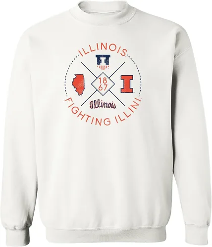 Vista 10 de Sello de identidad de la NCAA, cuello redondo de color del equipo, universidad, universidad