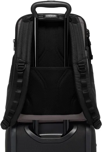 Vista 6 de TUMI Mochila de navegación para hombre, Carbón vegetal, Mochila de navegación
