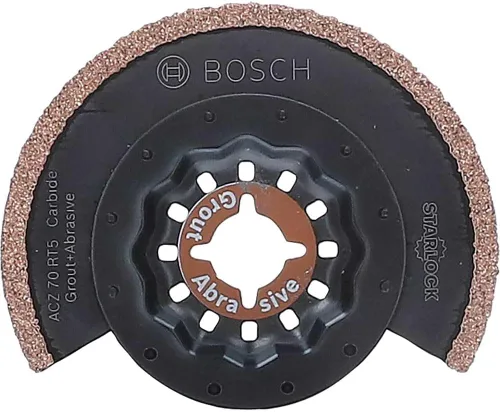 Vista 8 de Bosch 1 x Expert 3 max AVZ 70 RT4 placas de lechada (para mortero, mortero, Ø 2.756 in, accesorio profesional multiherramienta)