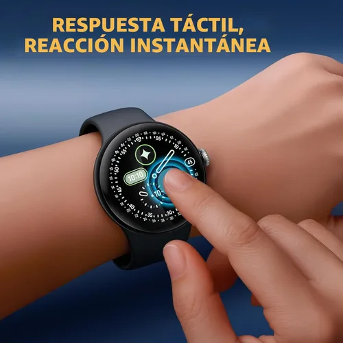 Vista 5 de Misxi 6 unidades de protector de pantalla transparente para Google Pixel Watch 4/3/2/1 41mm, TPU suave sin burbujas, autorreparable, instalación