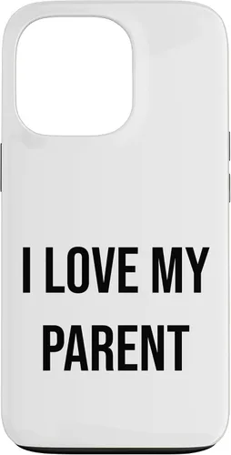 Vista 10 de iPhone 16 I Love My Parent Case