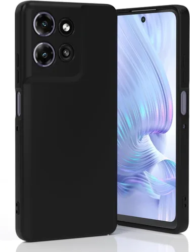 Vista 48 de Funda de silicona suave para Moto G 2026, color negro