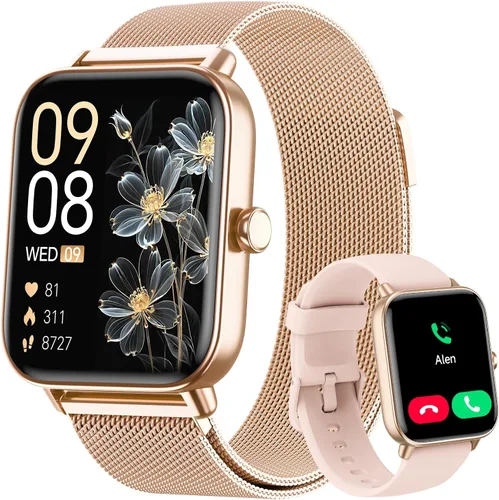 Vista 15 de Smart Watches for Women, 1.85" Alexa Smart Watch for Android Phones/iPhones Blush Pink-Pink