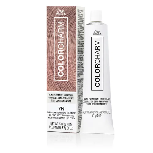 Vista 17 de COLORCHARM - Tinte permanente para el cabello, tinte para el cabello para cobertura de canas, añade brillo, 2 onzas Shea Butter Free of ammonia