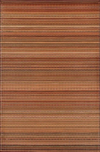 Vista 35 de Mad Mats® Alfombra geométrica para exteriores, tapete de plástico reversible (4 x 6 pies, tejido de cesta, piedra blanca)