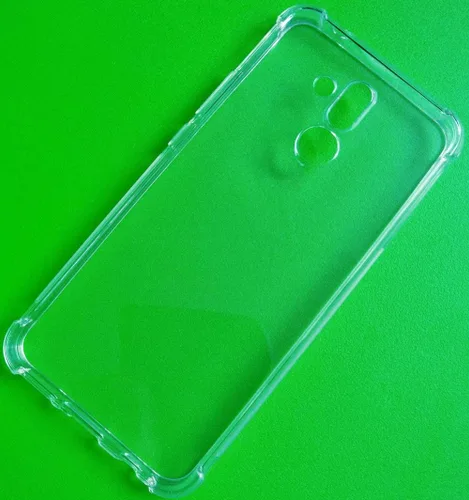 Vista 4 de USTIYA Funda para Huawei Mate 20 Lite Clear TPU Cuatro Esquinas Funda Protectora Transparente Suave Funda