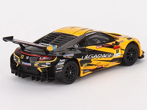 Vista 3 de NSX GT3 EVO22#18 Takashi Kobayashi - Kakunoshin Ohta Team UpGarage Super GT Series (2022) Edición limitada 1/64 Modelo de auto fundido a presión por