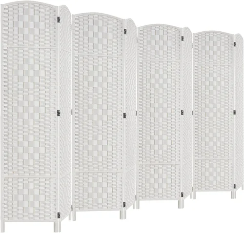 Vista 22 de Rose Home Fashion - Divisor de habitación, divisores de habitación de 6 pies de alto y pantallas de privacidad plegables, pantalla de privacidad