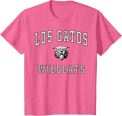 Vista 55 de Camiseta de Los Gatos de la escuela secundaria de Wildcats C1