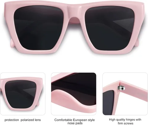 Vista 4 de SOJOS - Gafas de sol de moda para mujer y hombre
