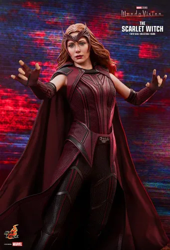 Vista 10 de La Bruja Escarlata - Visión Wanda - Sexta Escala - Hot Toys