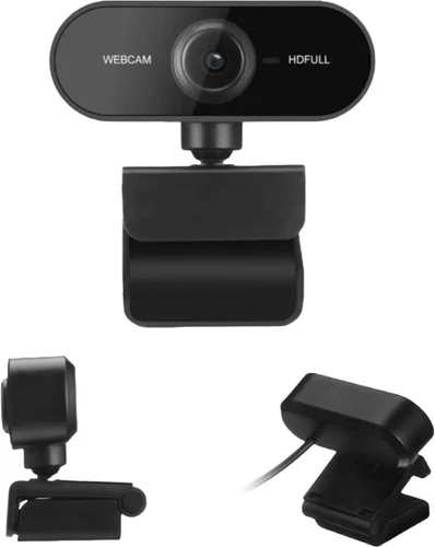 Vista 3 de SANOXY 1280x720 Full HD 1080P Auto Focus Widescreen Web Cam USB Cámara de computadora para computadora portátil PC de escritorio Mac w/micrófono