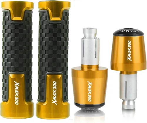 Vista 11 de Motorcycle for Y&AMAHA XMAX300 All Years Xmax 300 2017 2018 2019 2020 2021 Motorcycle 7/8'' 22mm Hand Handle Grips Handlebar Grip Ends Plug