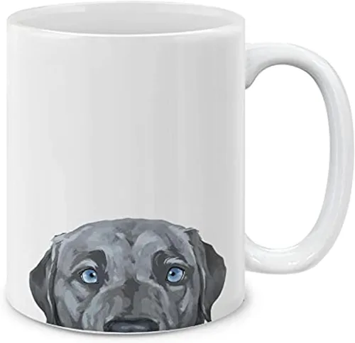 Vista 6 de MUGBREW Beagle Puppy Dog - Taza de café de cerámica, 11 onzas