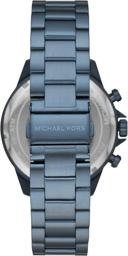 Vista 3 de Michael Kors Reloj cronógrafo de acero inoxidable Gage Reloj de silicona con cronógrafo de calibre