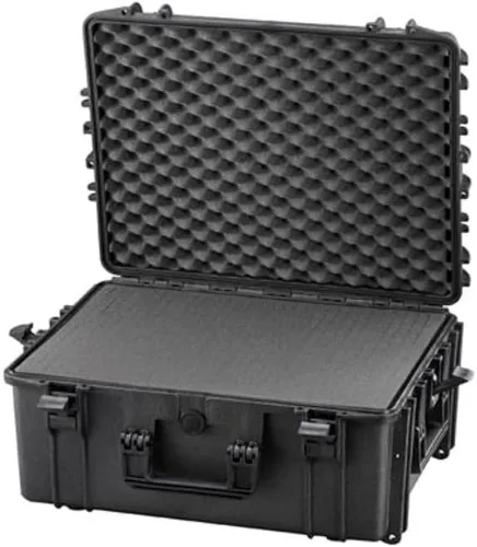 Vista 3 de Max MAX540H245S IP67 - Equipo impermeable resistente al agua resistente al agua con estuche de transporte duro de plástico de transporte duro/mango