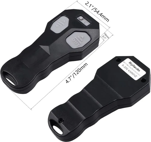 Vista 7 de Kit de control remoto de cabrestante inalámbrico para coche, camión, Jeep, ATV, SUV, 12V, interruptor de auricular, recuperación, inalámbrico