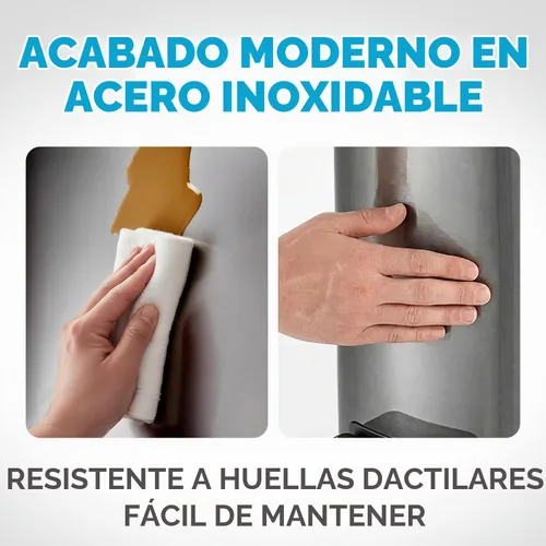 Vista 5 de SIMPLI-Magic Bote de basura de acero inoxidable de 6L/1.6G con pedal manos libres, tapa silenciosa de cierre suave, tamaño compacto que ahorra