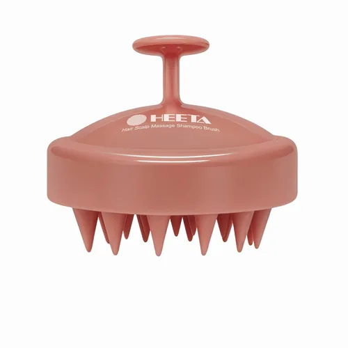 Vista 20 de Cepillo de masaje para cuero cabelludo Heeta, cepillo de silicona para aplicar champú, negro, Negro 01-Negro