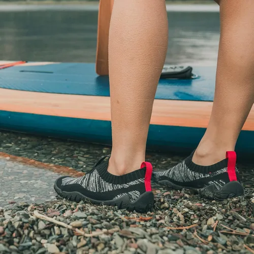 Vista 8 de Body Glove Zapatos de agua con sifón para hombre, zapatos de agua para hombre, zapatos de natación, calcetines acuáticos, zapatos antideslizantes