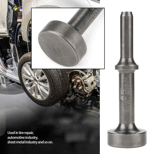 Vista 4 de Broca neumática de martillo neumático de acero cromado moly de longitud extendida para industria automotriz y de chapa (3.937 in)
