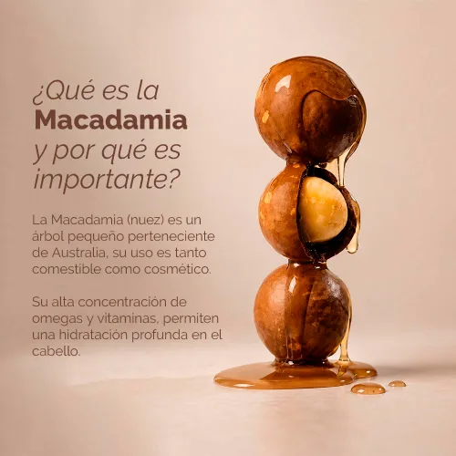 Vista 4 de PLACENTA LIFE BE NATURAL HYDRA MACADAMIA - Mascarilla hidratante profunda para cabello seco y dañado. (12.35 onzas)