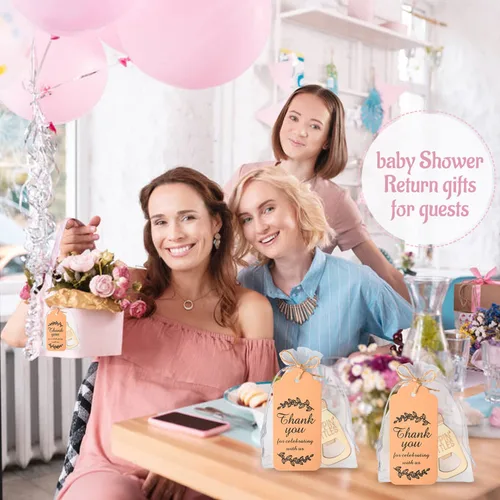 Vista 2 de 50 abridores de botellas de bebé, bonitos abrebotellas de poppin, regalos de regreso para invitados, bodas, fiestas, recuerdos, decoración de fiesta