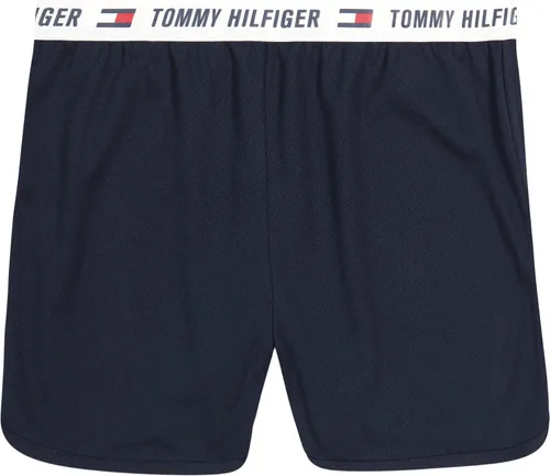 Vista 2 de Tommy Hilfiger Pantalones cortos deportivos de malla para niñas