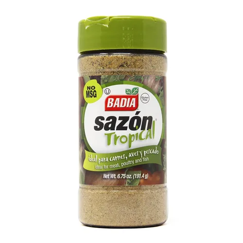 Vista 2 de Badia Sazon Tropical, 6.75 onzas (paquete de 6)
