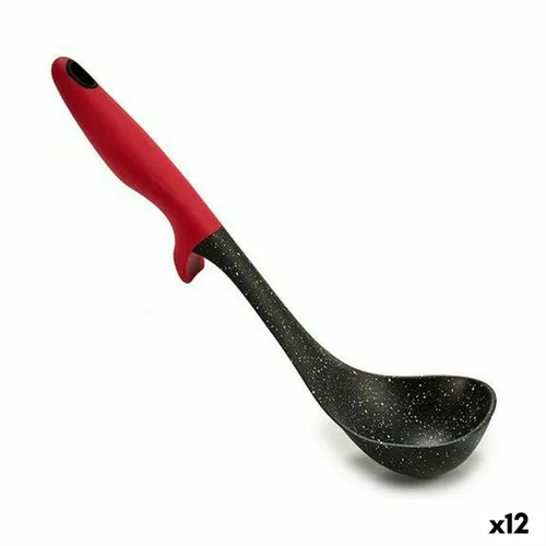 Vista 2 de Cucharón Negro Rojo Nailon 7 x 30 x 9 cm (12 Unidades)